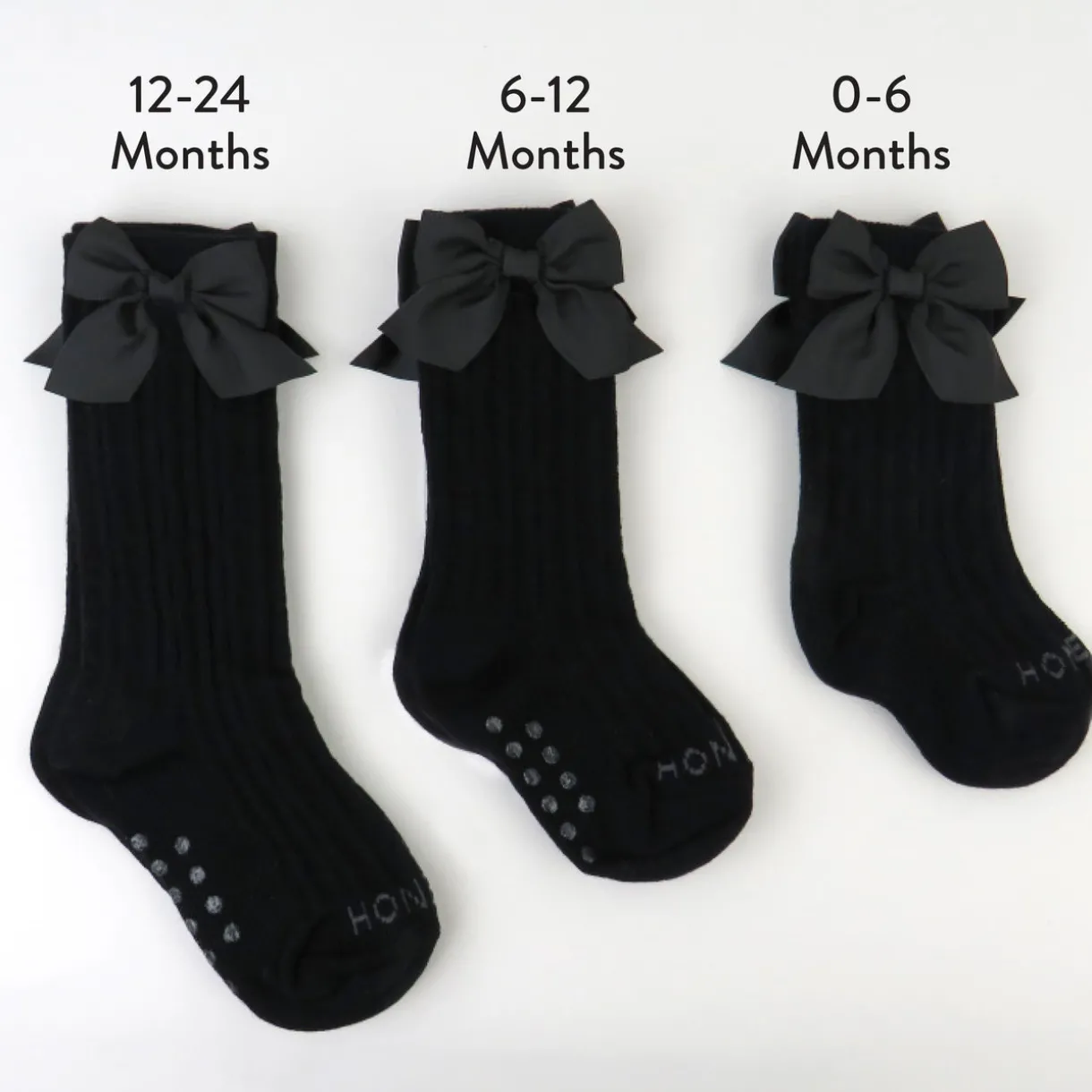 Cable Knit Knee Sock with Bow