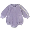 Cozy Velour Bubble Romper