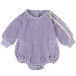 Cozy Velour Bubble Romper