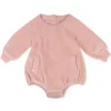 Cozy Velour Bubble Romper