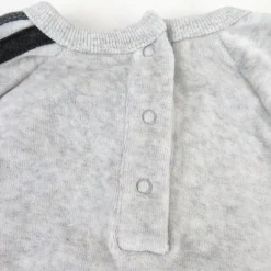 Cozy Velour Bubble Romper