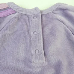 Cozy Velour Bubble Romper