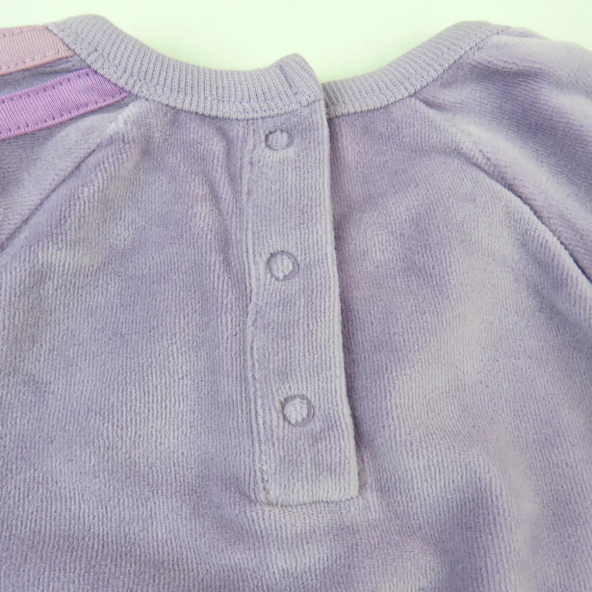 Cozy Velour Bubble Romper