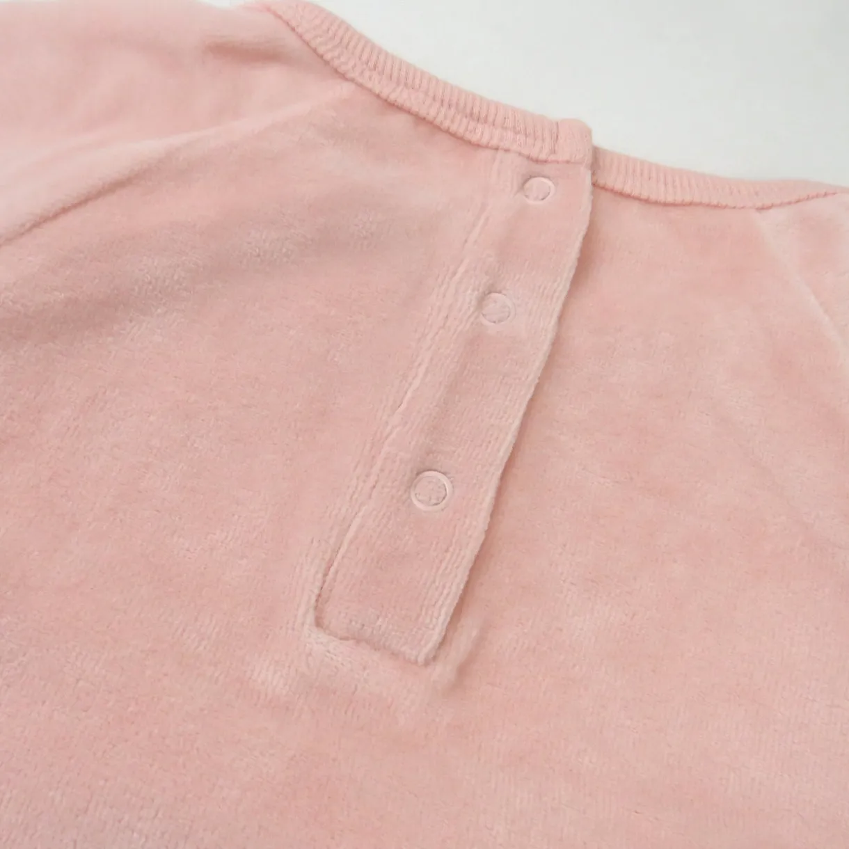 Cozy Velour Bubble Romper