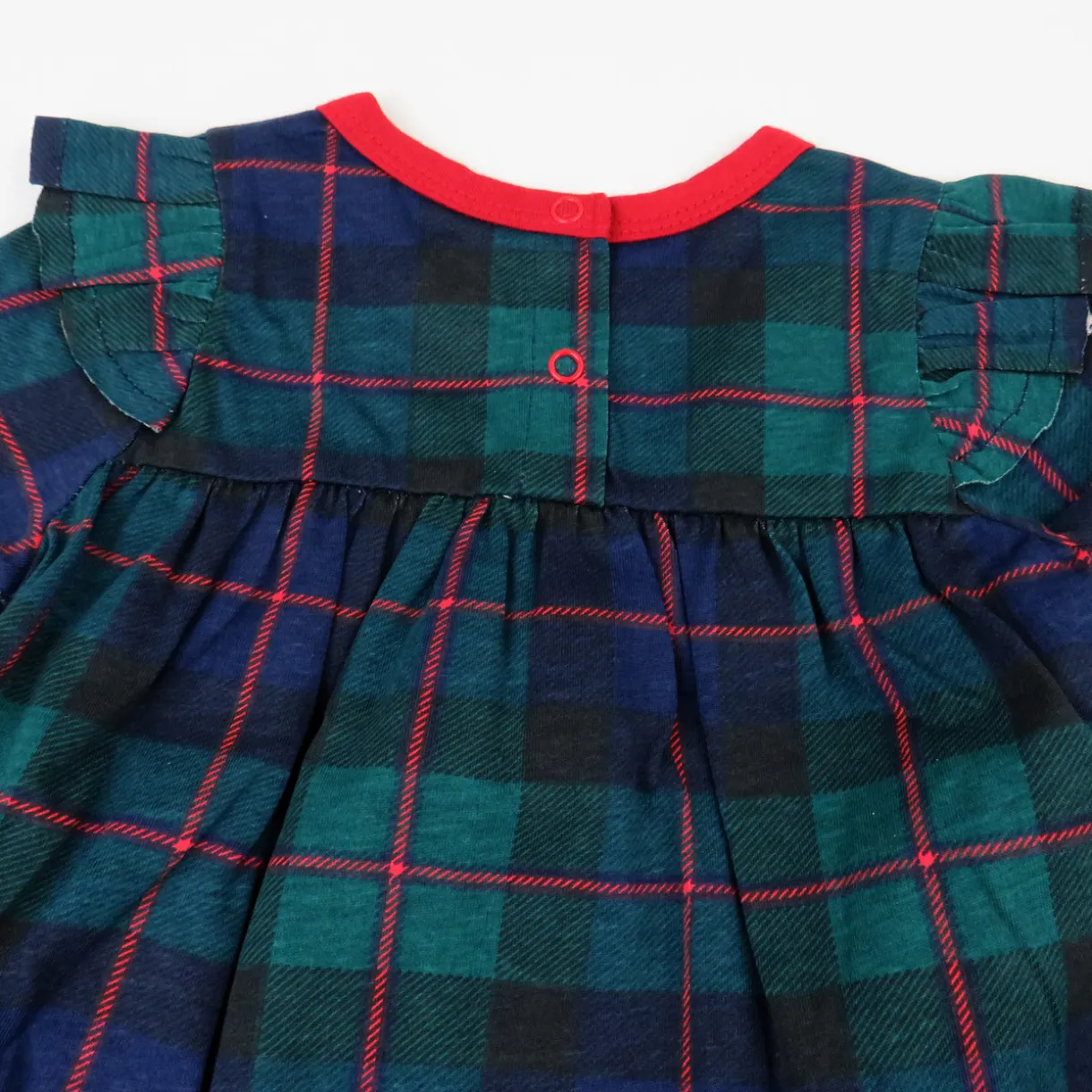 Long Sleeve Ruffle Shoulder Top with Bloomer Set