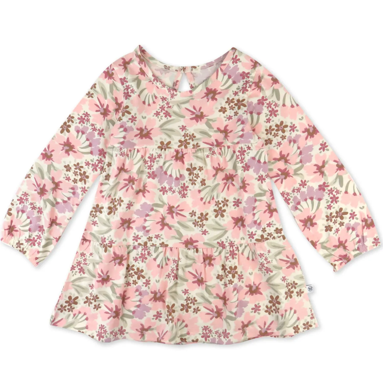 Long Sleeve Tiered Dress