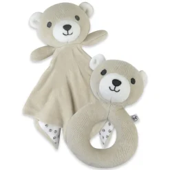 Lovey and Rattle BEARY CUTE Gift Set
