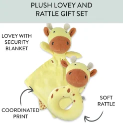 Lovey and Rattle BIG BUDDY Gift Set