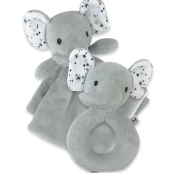 Lovey and Rattle JUMBO HUGS Gift Set
