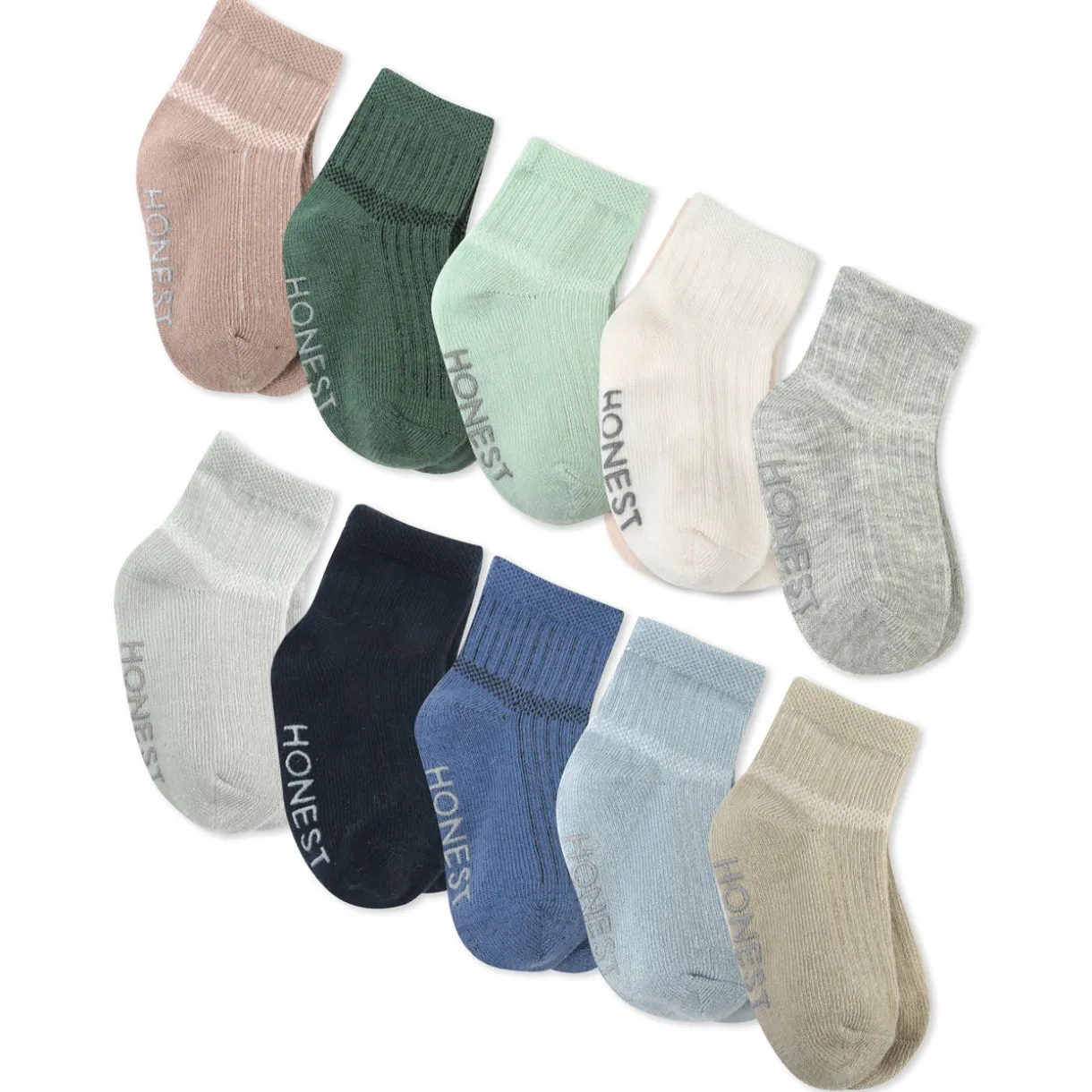 Multipack Cozy Socks Sustainably Made for Baby & Toddler