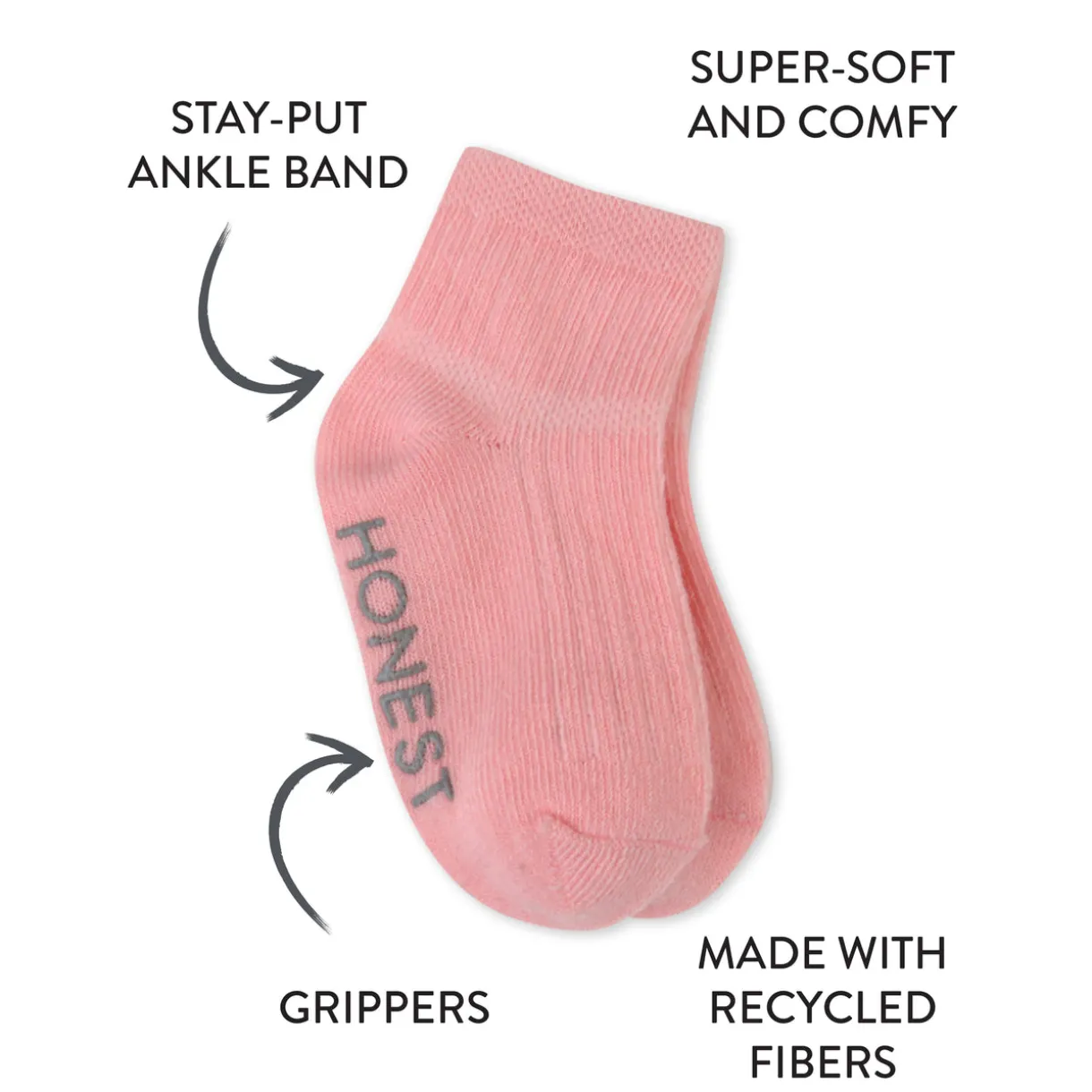 Multipack Cozy Socks Sustainably Made for Baby & Toddler