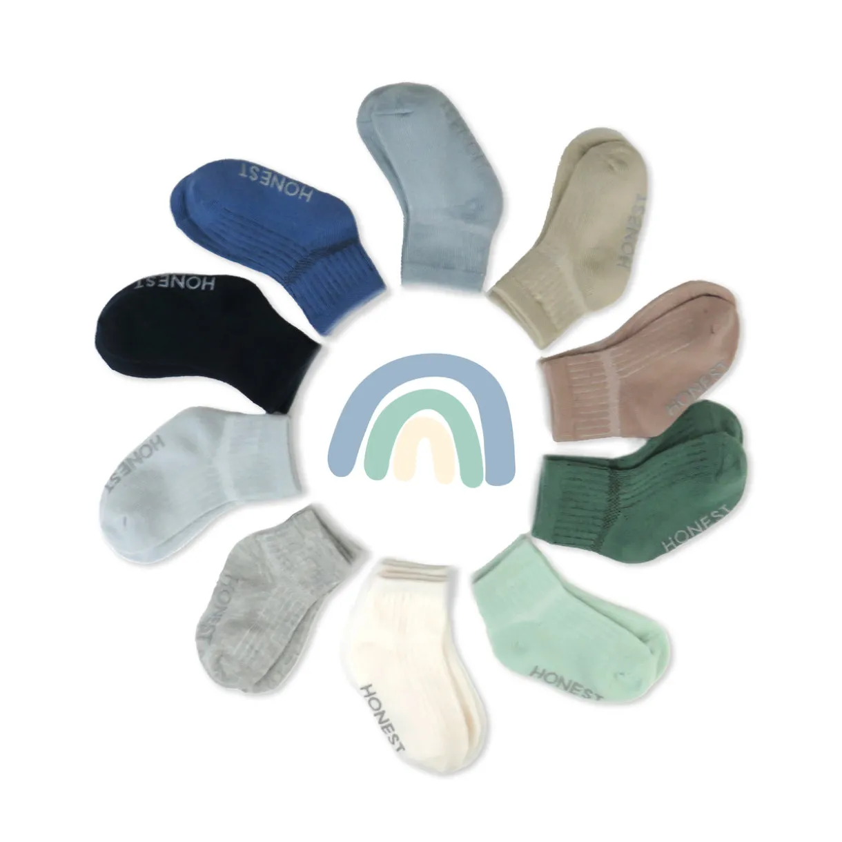 Multipack Cozy Socks Sustainably Made for Baby & Toddler