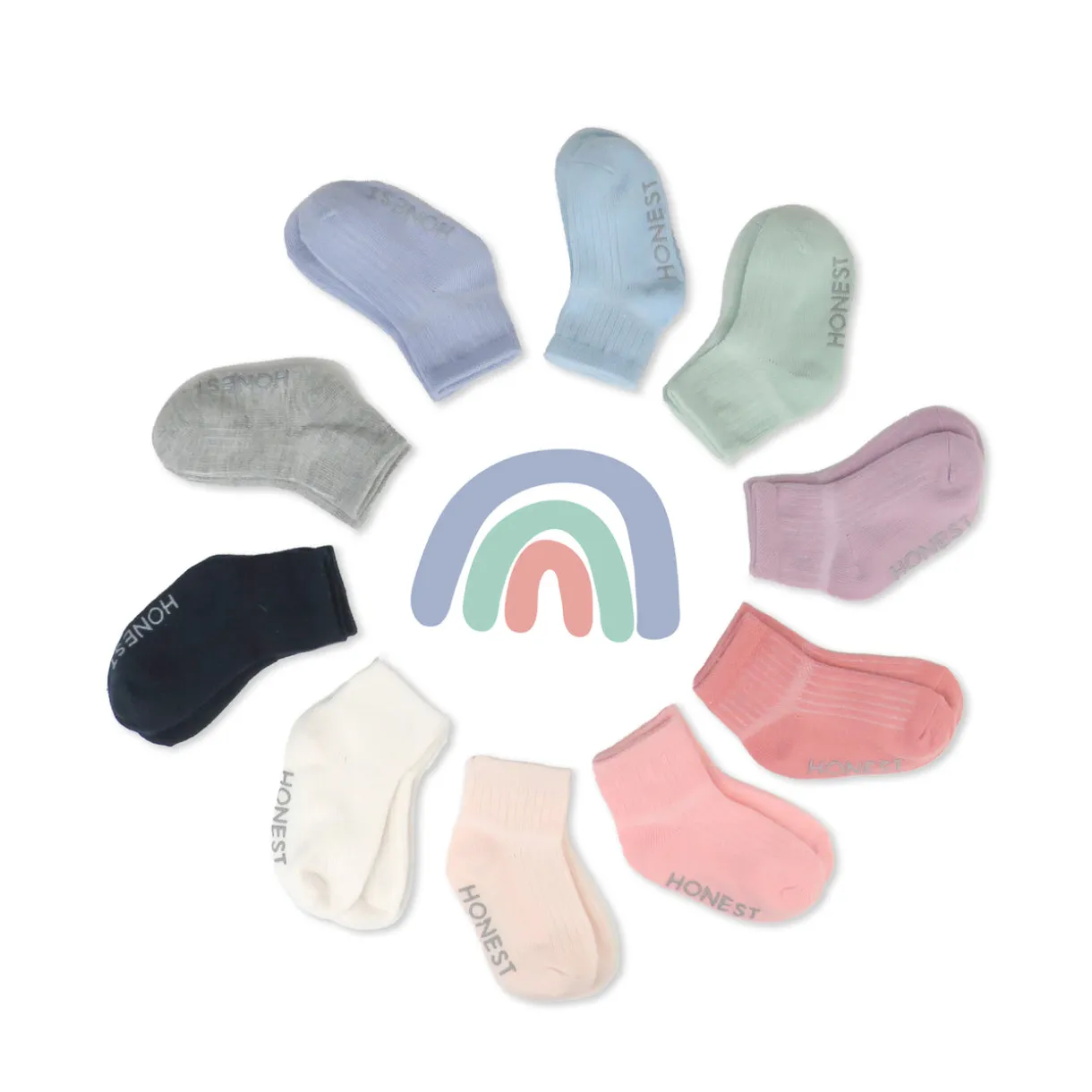Multipack Cozy Socks Sustainably Made for Baby & Toddler