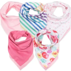 Multipack Organic Cotton Reversible Bandana Bibs