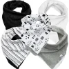Multipack Organic Cotton Reversible Bandana Bibs