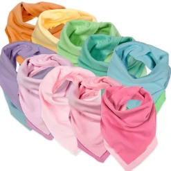 Multipack Organic Cotton Reversible Bandana Bibs