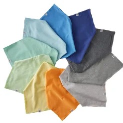 Multipack Organic Cotton Reversible Bandana Bibs