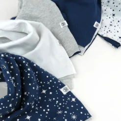 Multipack Organic Cotton Reversible Bandana Bibs