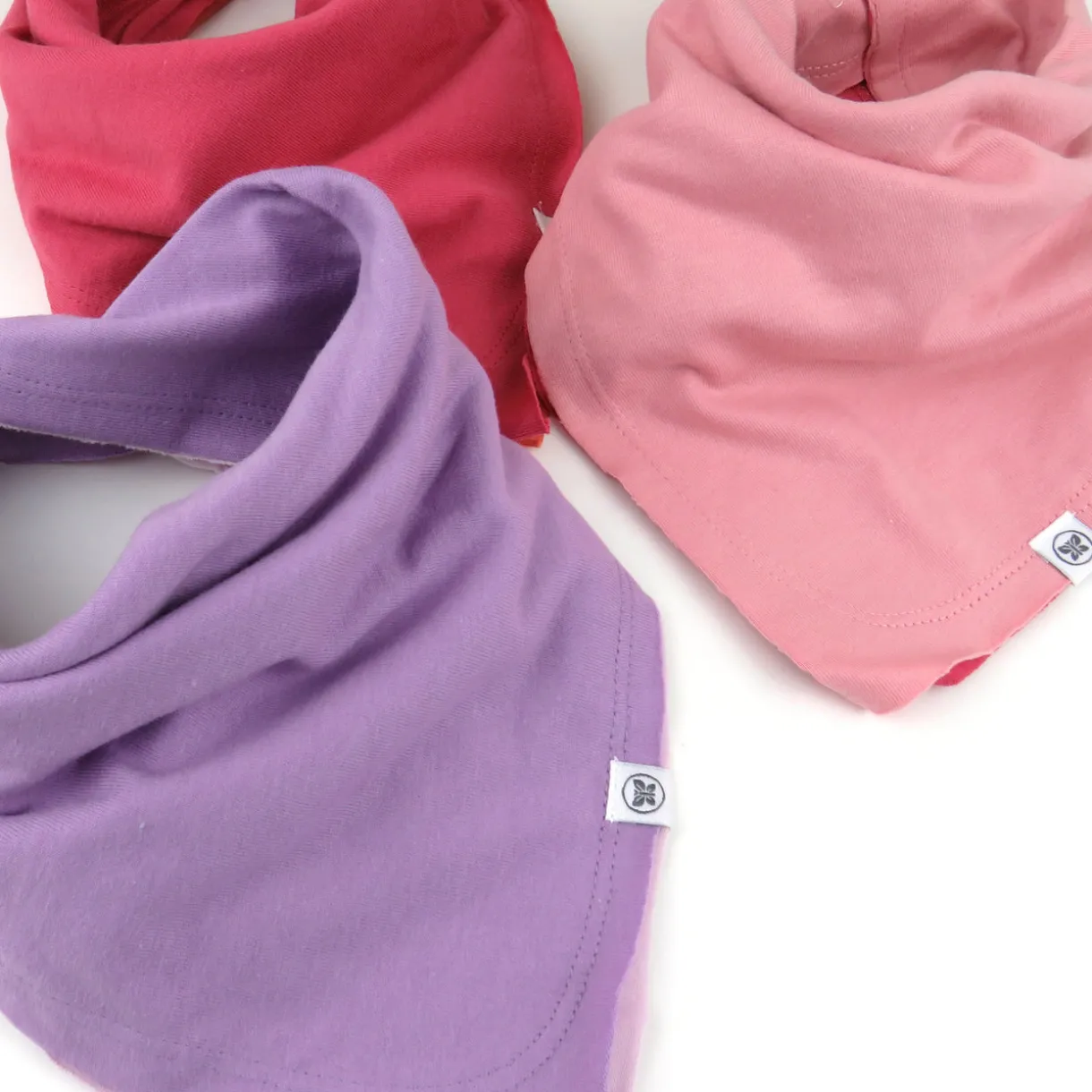 Multipack Organic Cotton Reversible Bandana Bibs