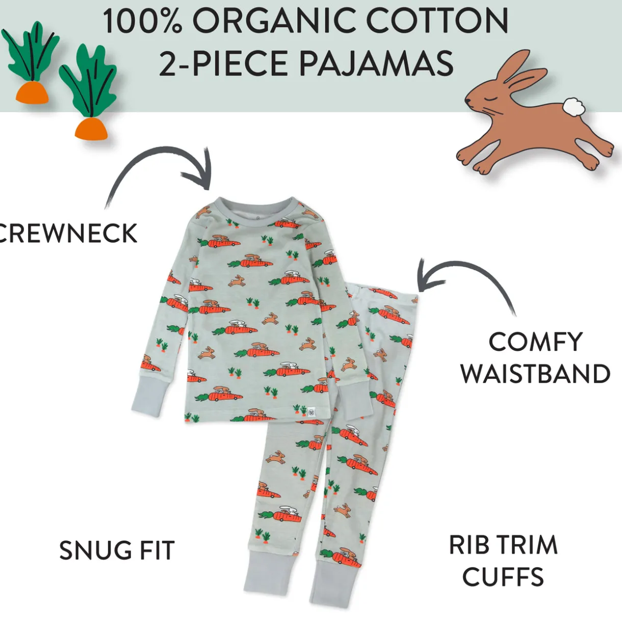 Organic Cotton Celebration Pajamas