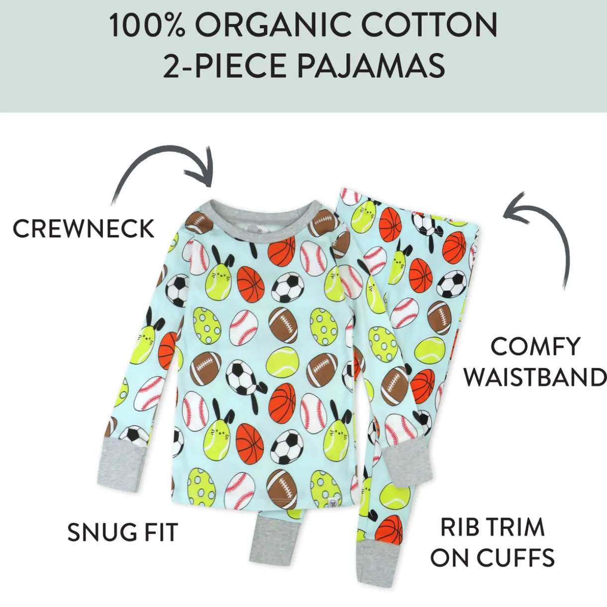 Organic Cotton Celebration Pajamas