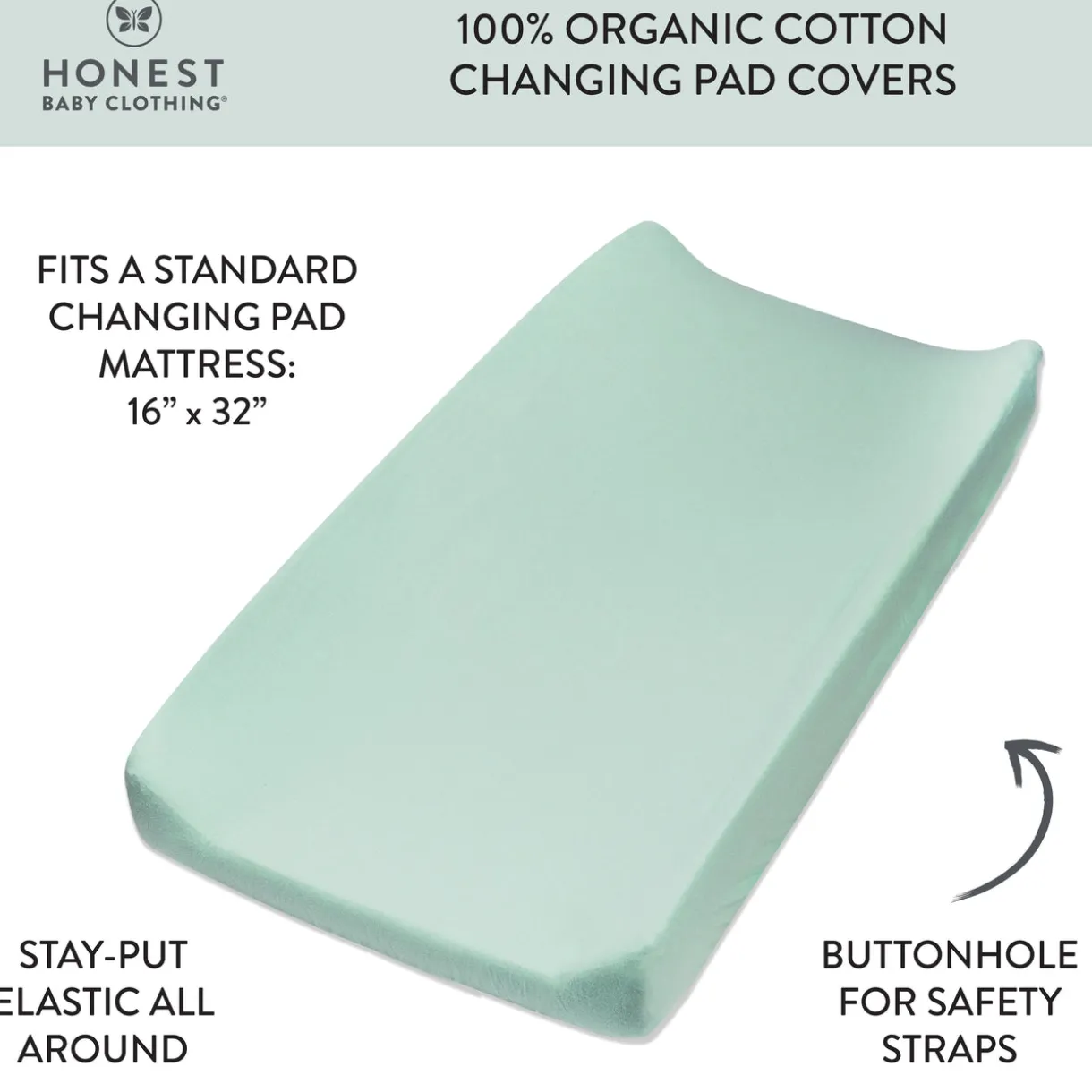 Organic Cotton Changing Pad Cover