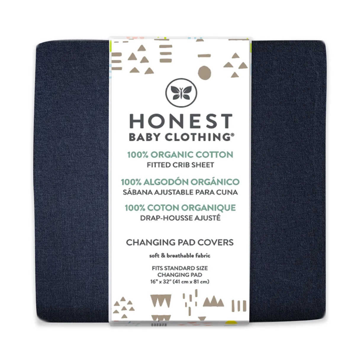 Organic Cotton Changing Pad Cover