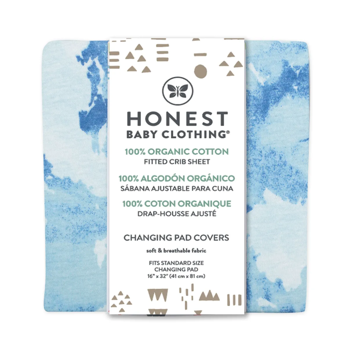 Organic Cotton Changing Pad Cover