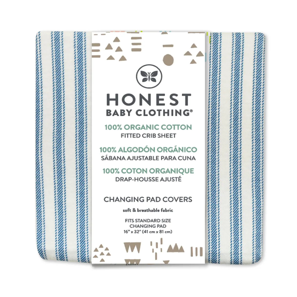 Organic Cotton Changing Pad Cover