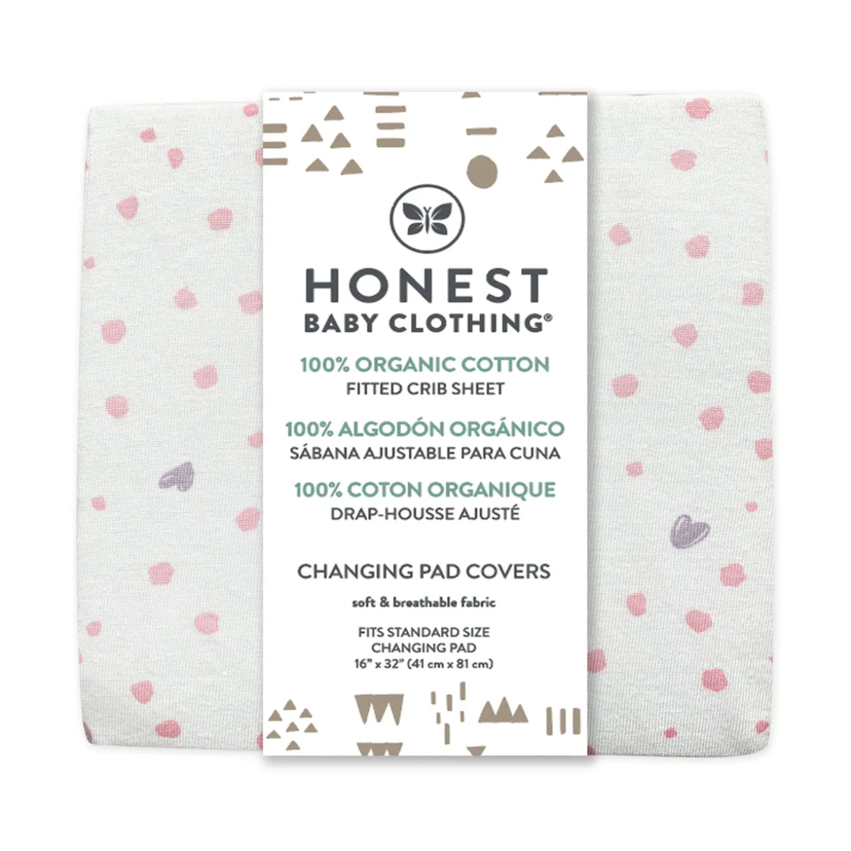 Organic Cotton Changing Pad Cover