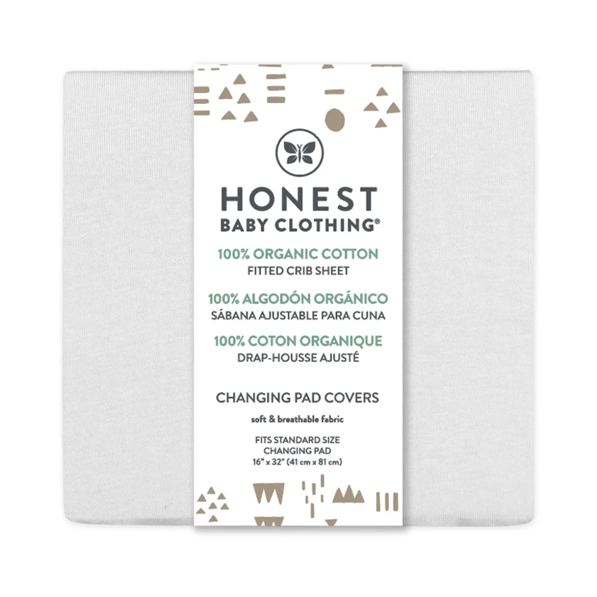 Organic Cotton Changing Pad Cover