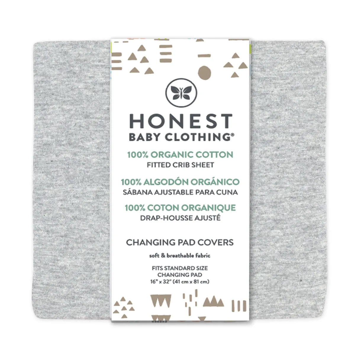 Organic Cotton Changing Pad Cover
