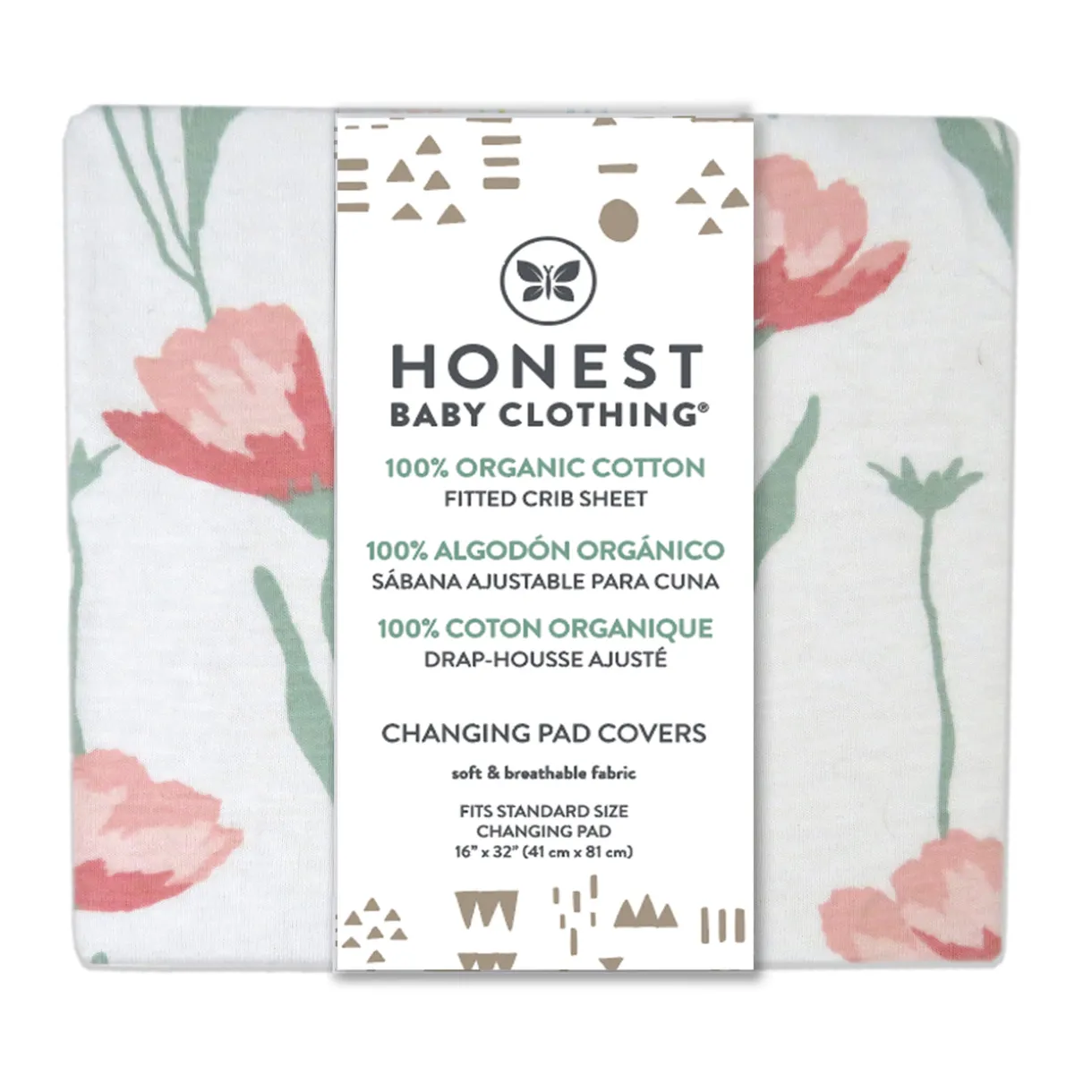 Organic Cotton Changing Pad Cover