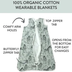 Organic Cotton Classic Wearable Blanket