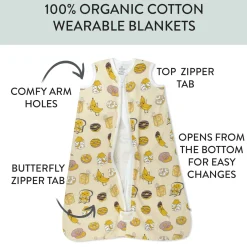 Organic Cotton Classic Wearable Blanket
