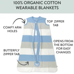 Organic Cotton Classic Wearable Blanket