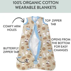 Organic Cotton Classic Wearable Blanket