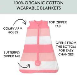 Organic Cotton Classic Wearable Blanket