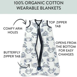 Organic Cotton Classic Wearable Blanket