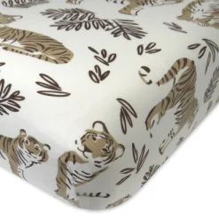 Organic Cotton Fitted Crib Sheet