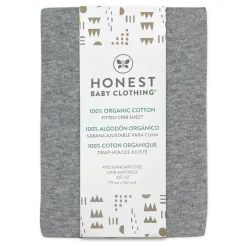 Organic Cotton Fitted Crib Sheet