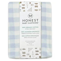 Organic Cotton Fitted Crib Sheet
