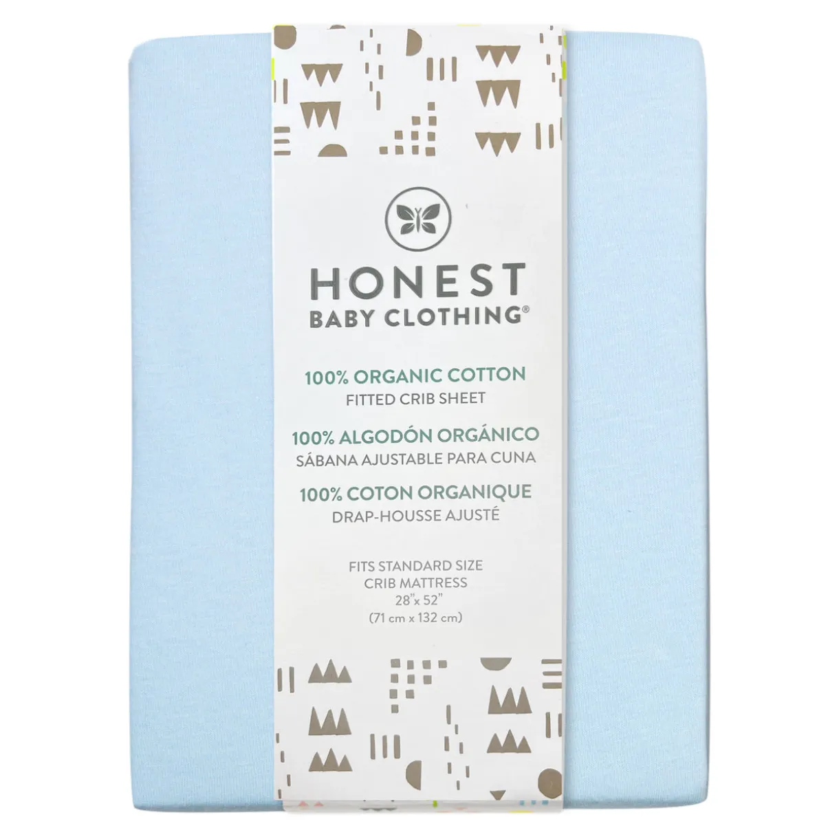 Organic Cotton Fitted Crib Sheet