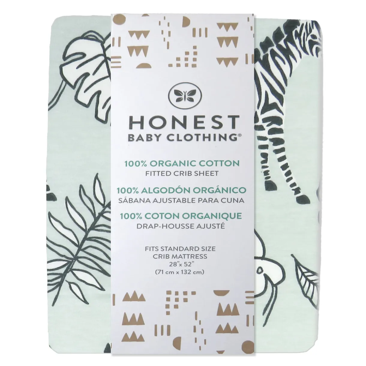 Organic Cotton Fitted Crib Sheet
