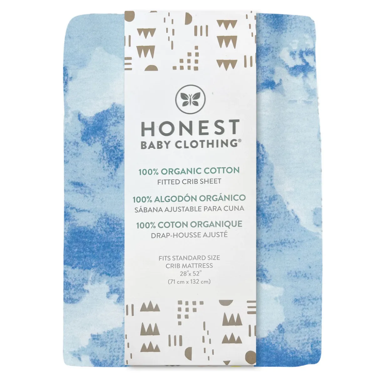 Organic Cotton Fitted Crib Sheet