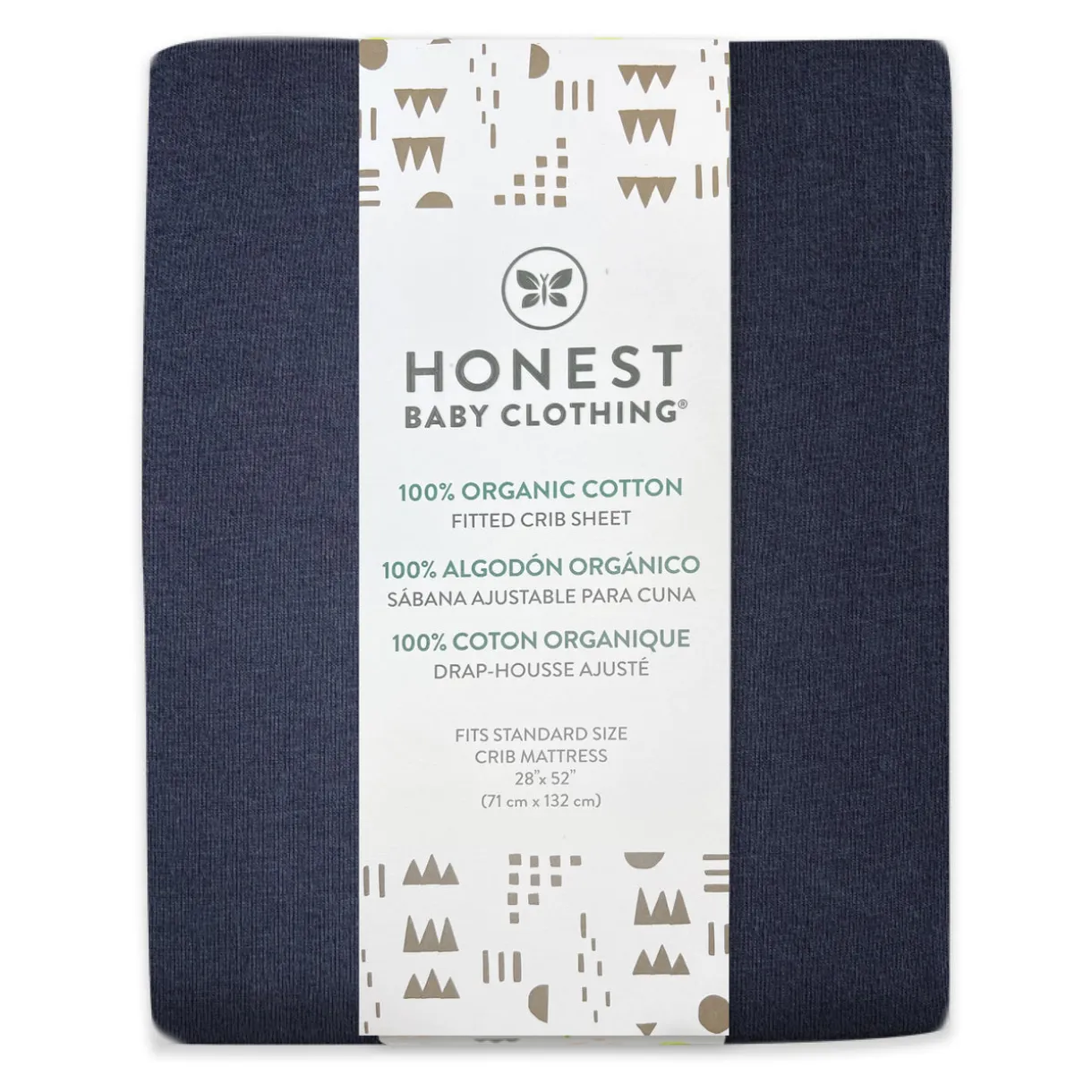 Organic Cotton Fitted Crib Sheet