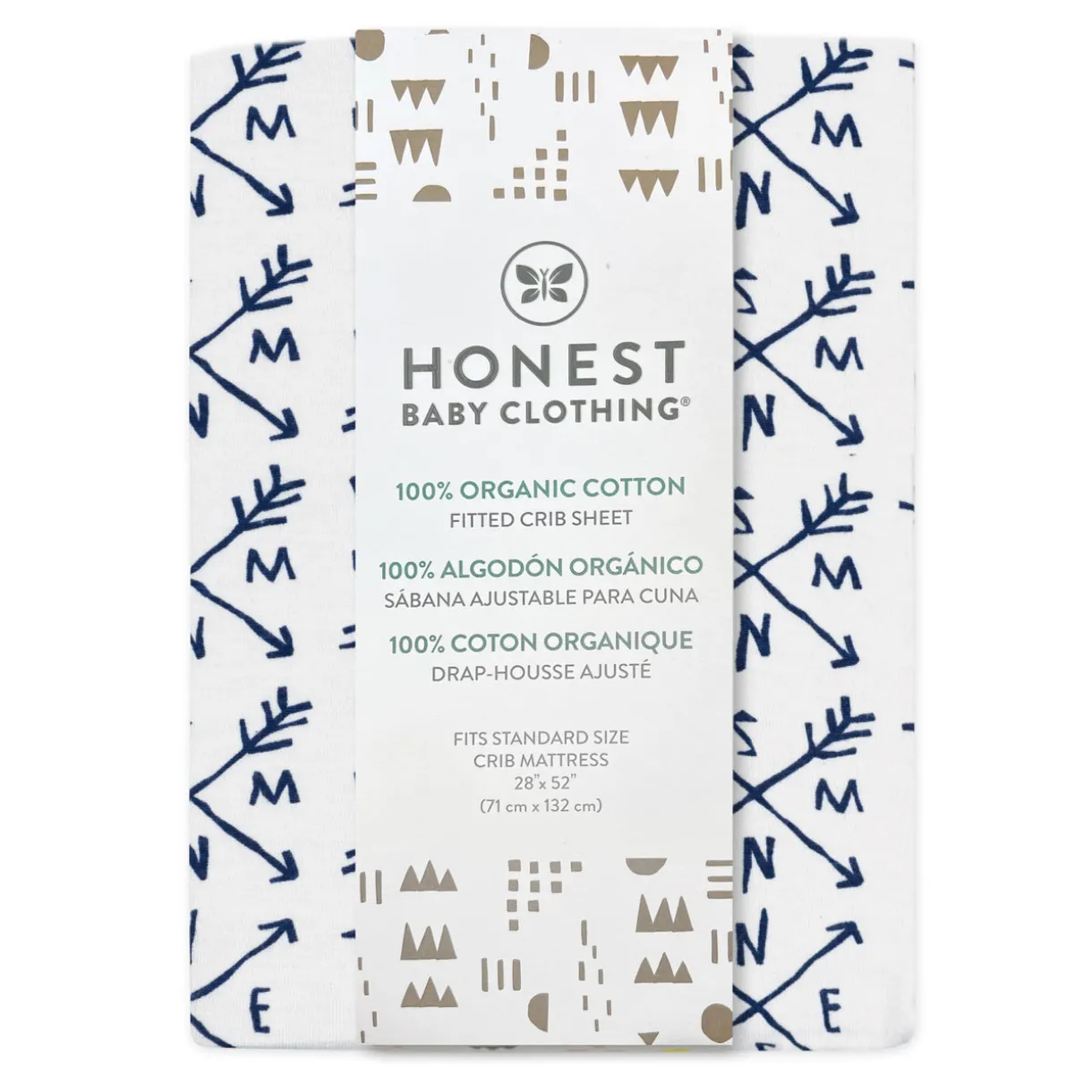 Organic Cotton Fitted Crib Sheet
