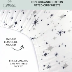 Organic Cotton Fitted Crib Sheet