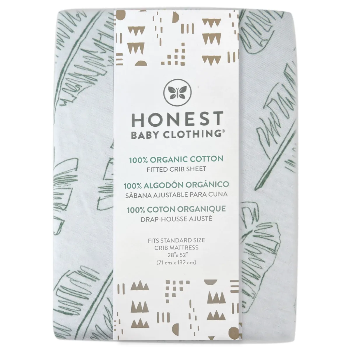 Organic Cotton Fitted Crib Sheet
