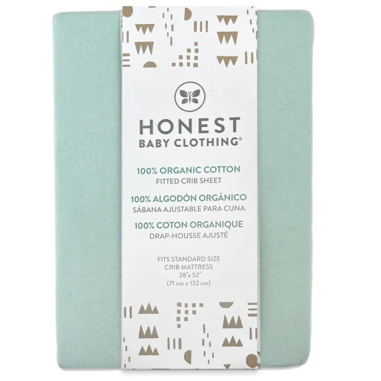 Organic Cotton Fitted Crib Sheet